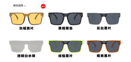 Lettering Sunglasses Retro