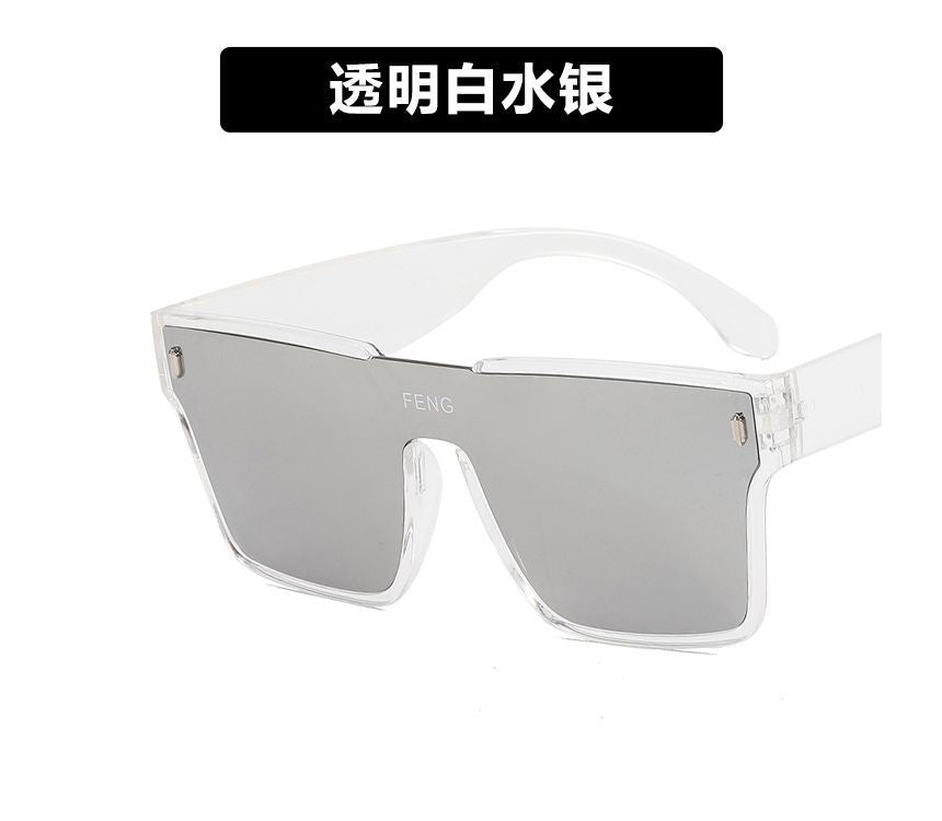 Lettering Sunglasses Retro