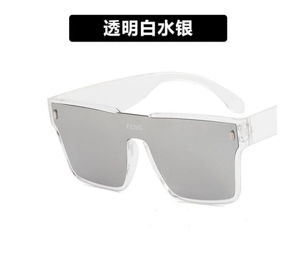 Lettering Sunglasses Retro