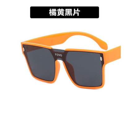 Lettering Sunglasses Retro