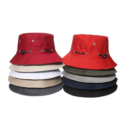 / Hat Print Plain Camouflage Bucket