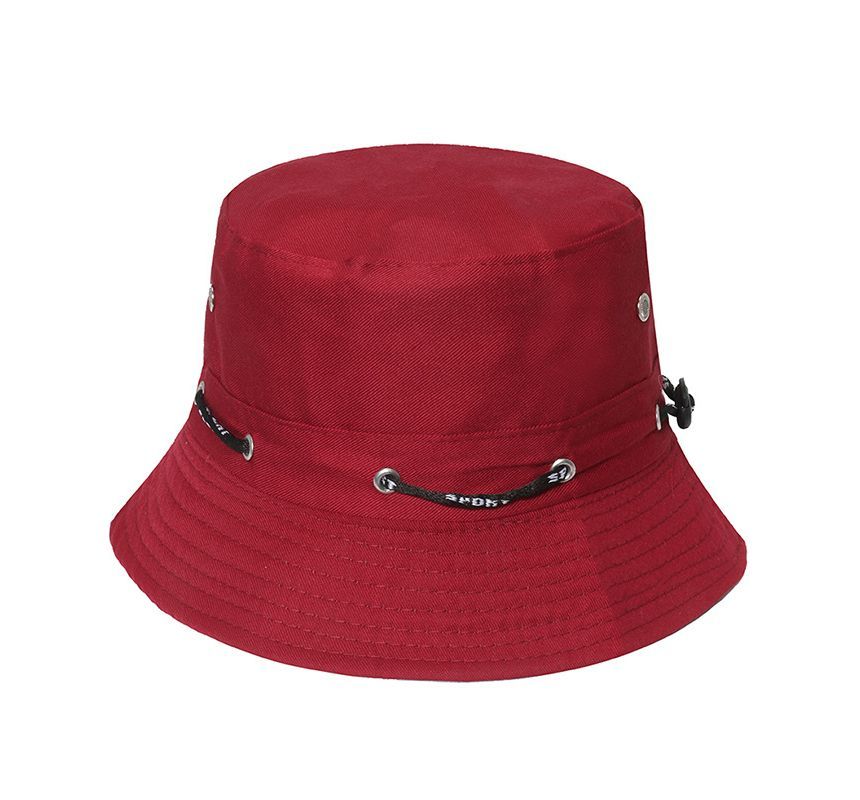 / Hat Print Plain Camouflage Bucket