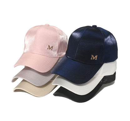 Cap Satin Lettering Baseball