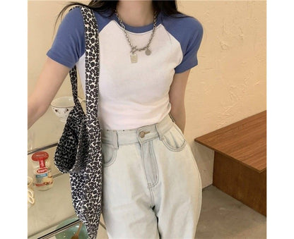 Short-Sleeve T-Shirt Raglan