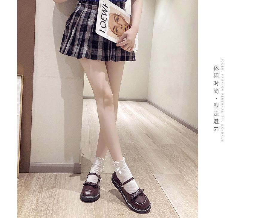 Mary Accent Bow Jane Shoes