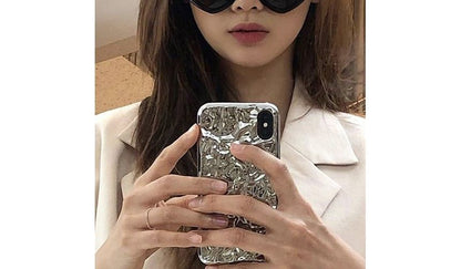 Metallic Case Phone Textured