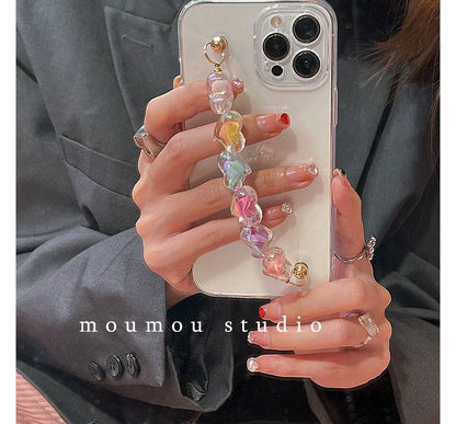 Case Transparent Chain Phone