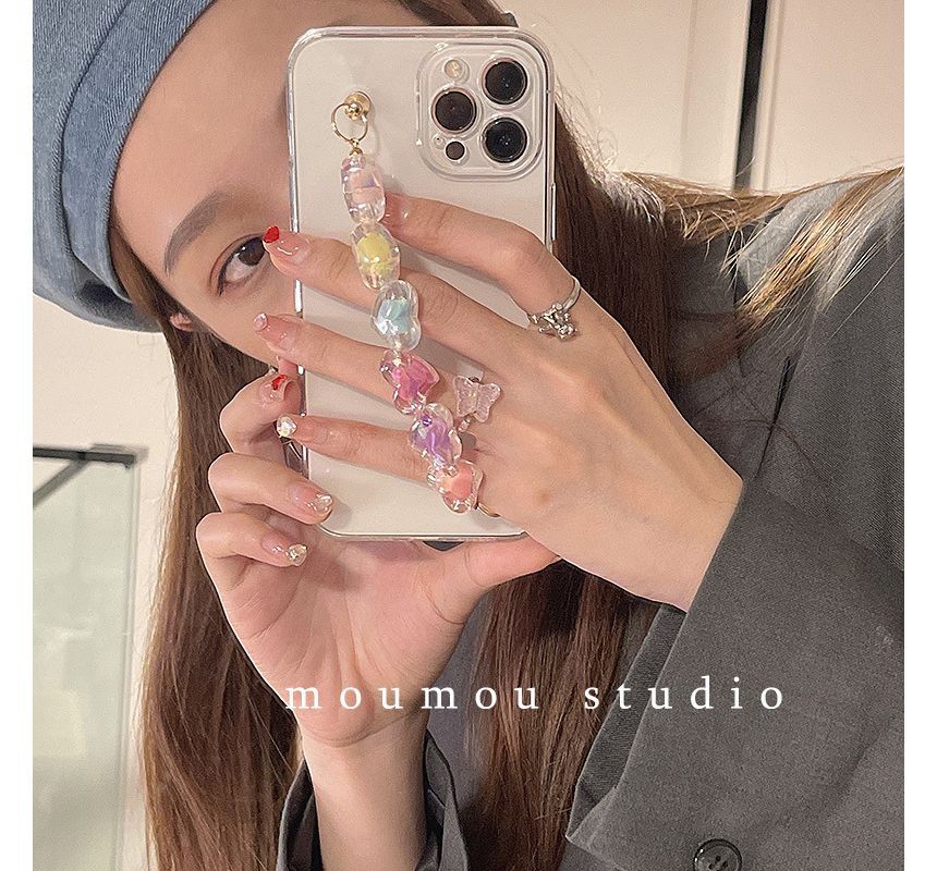 Case Transparent Chain Phone