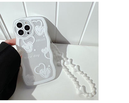Heart Transparent Phone Case