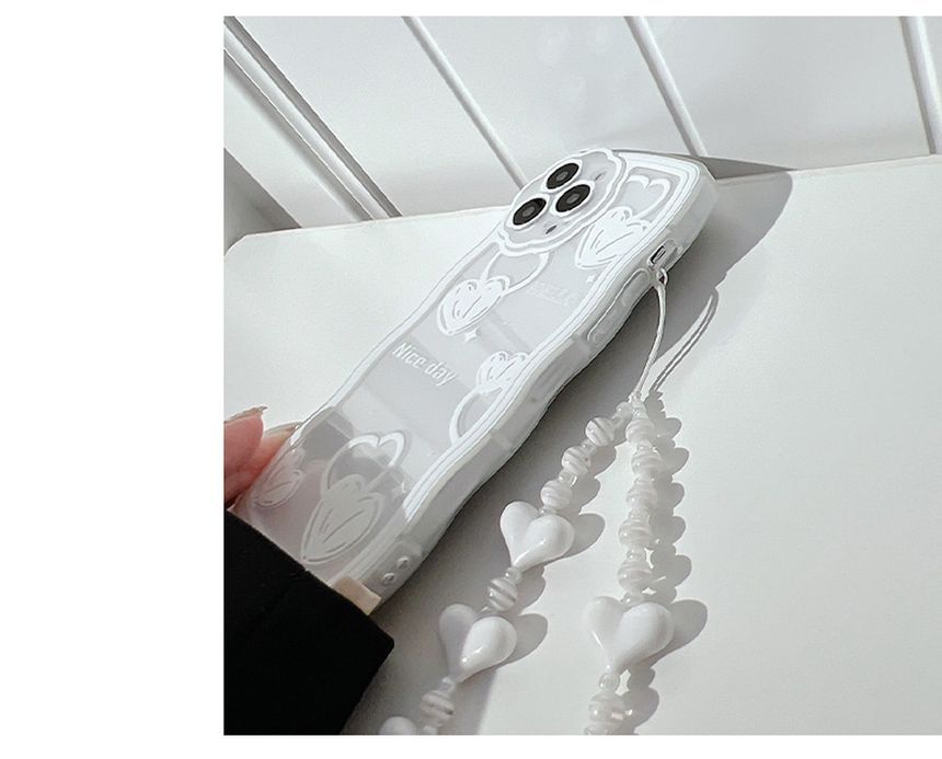 Heart Transparent Phone Case