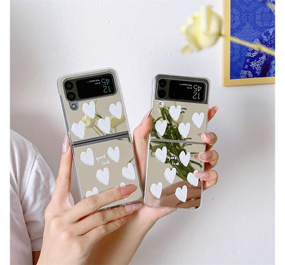 Heart Mirrored Mobile Phone Case