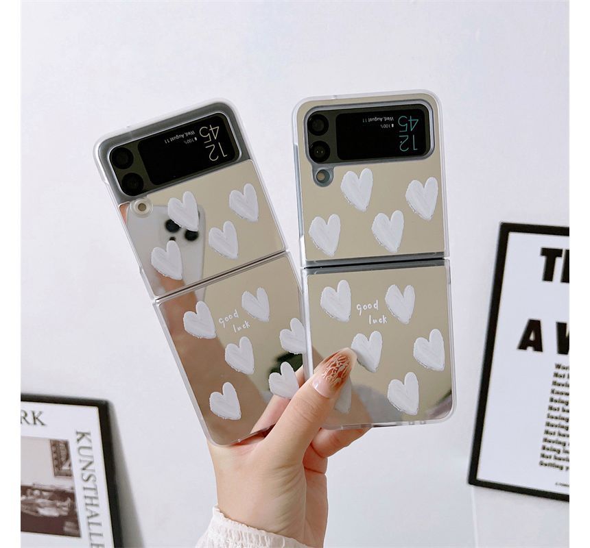 Heart Mirrored Mobile Phone Case