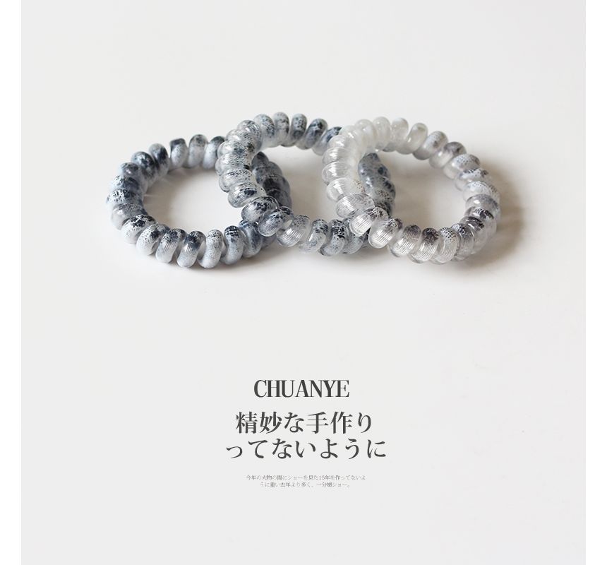 Print Coil Hair Tie / Set