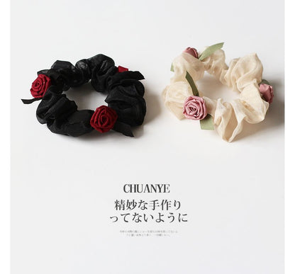 Rose Scrunchie