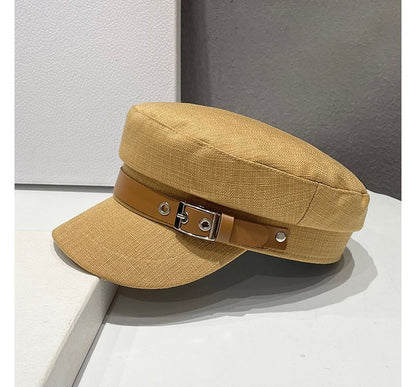 Belt Military Cotton Linen Cap