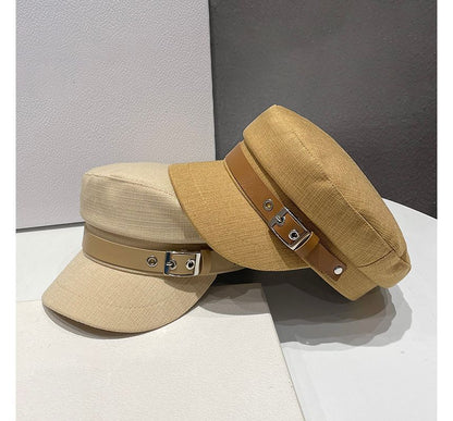 Belt Military Cotton Linen Cap