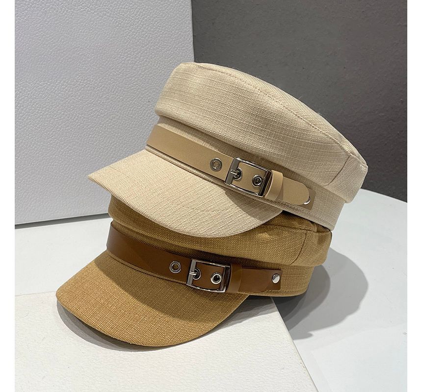 Belt Military Cotton Linen Cap