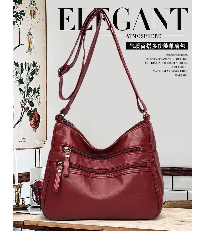 Leather Bag Crossbody Faux
