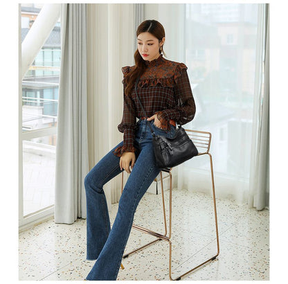 Leather Bag Crossbody Faux