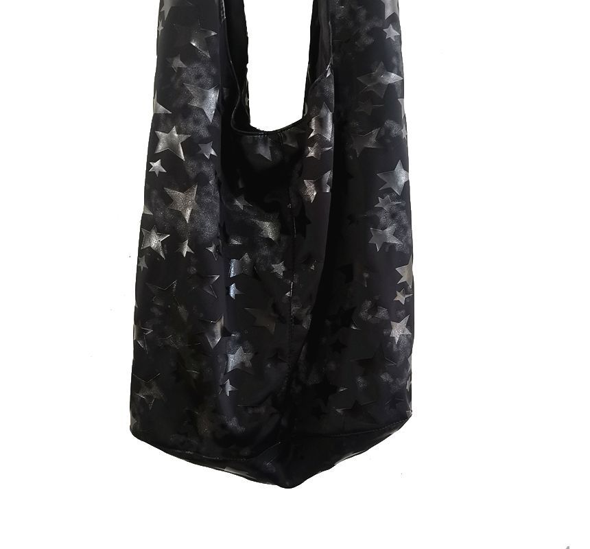 Print Tote Bag Star Crossbody