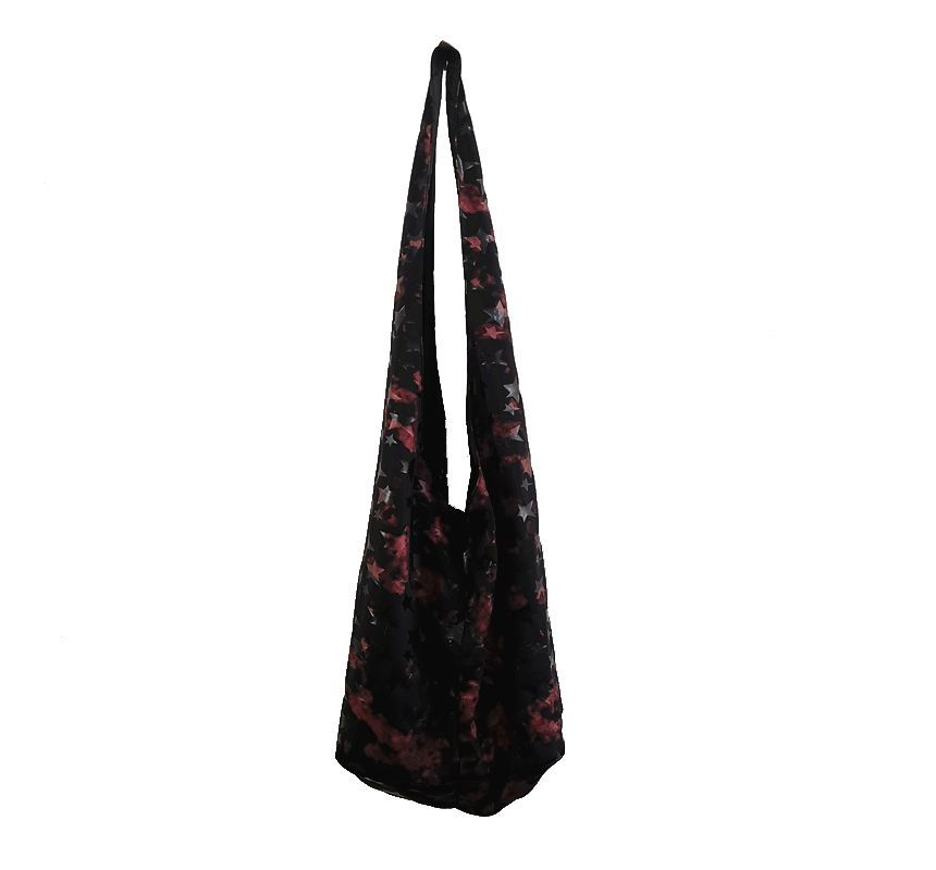 Print Tote Bag Star Crossbody