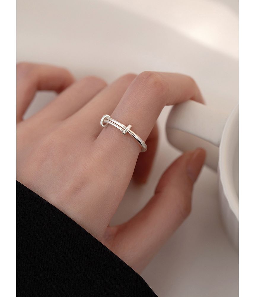 Layered Sterling Silver Ring