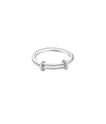 Layered Sterling Silver Ring