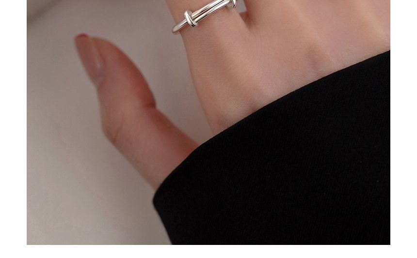 Layered Sterling Silver Ring