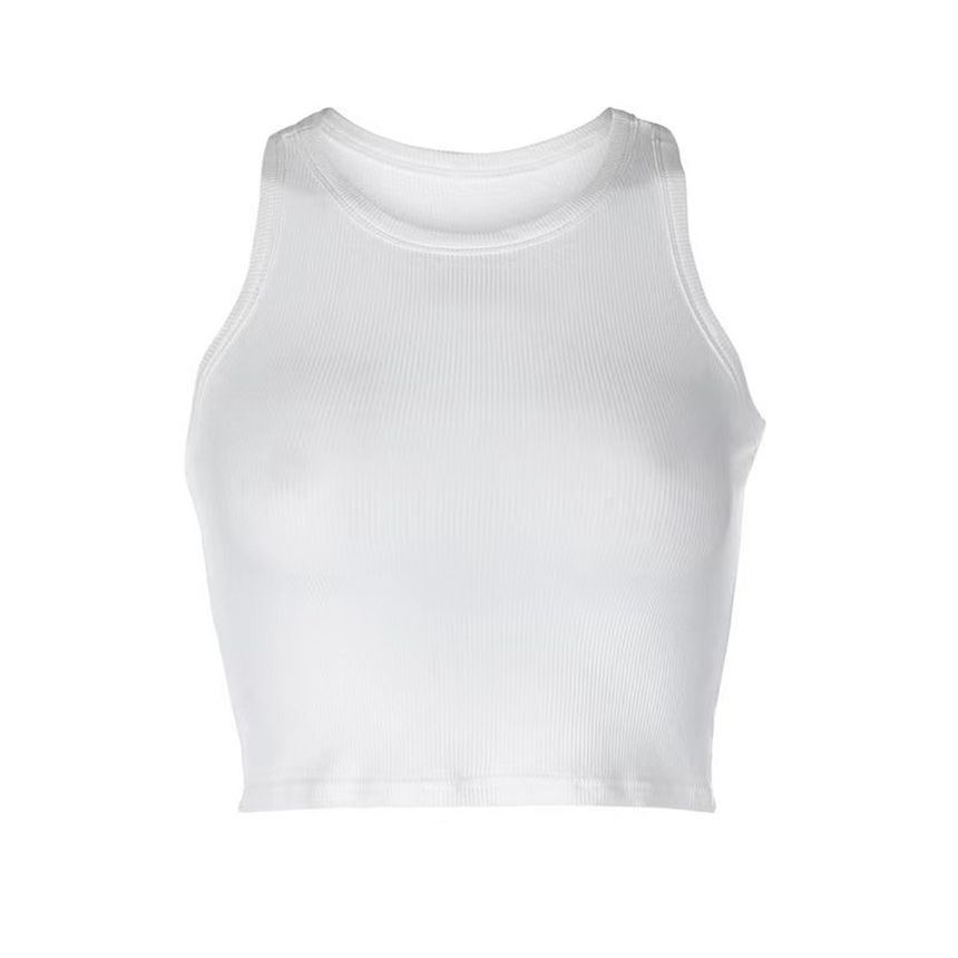 Top Cropped Plain Tank