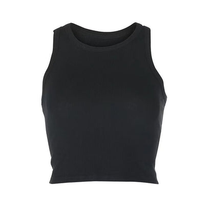 Tank Plain Top Cropped