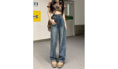 High Waist Wide Leg Jeans