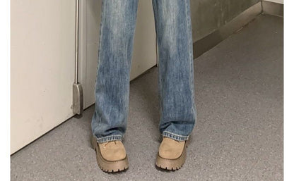 High Waist Wide Leg Jeans