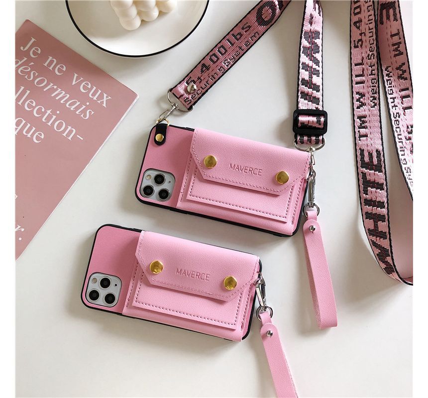 Faux Case Purse Phone Coin Leather