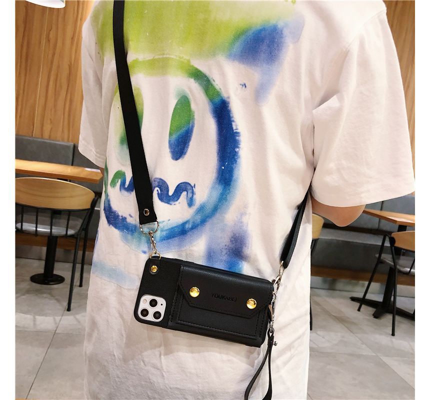 Faux Case Purse Phone Coin Leather