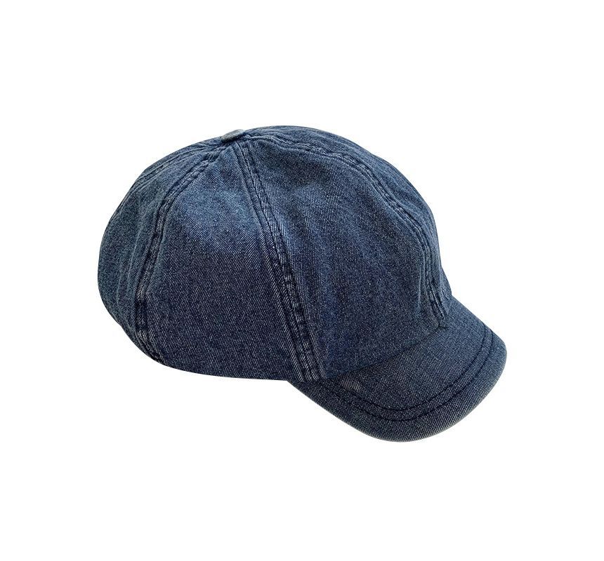 Denim Newsboy Cap