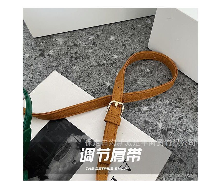 Bag Box Shaped Pineapple Crossbody