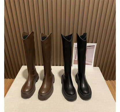 Boots Platform Cowboy Tall