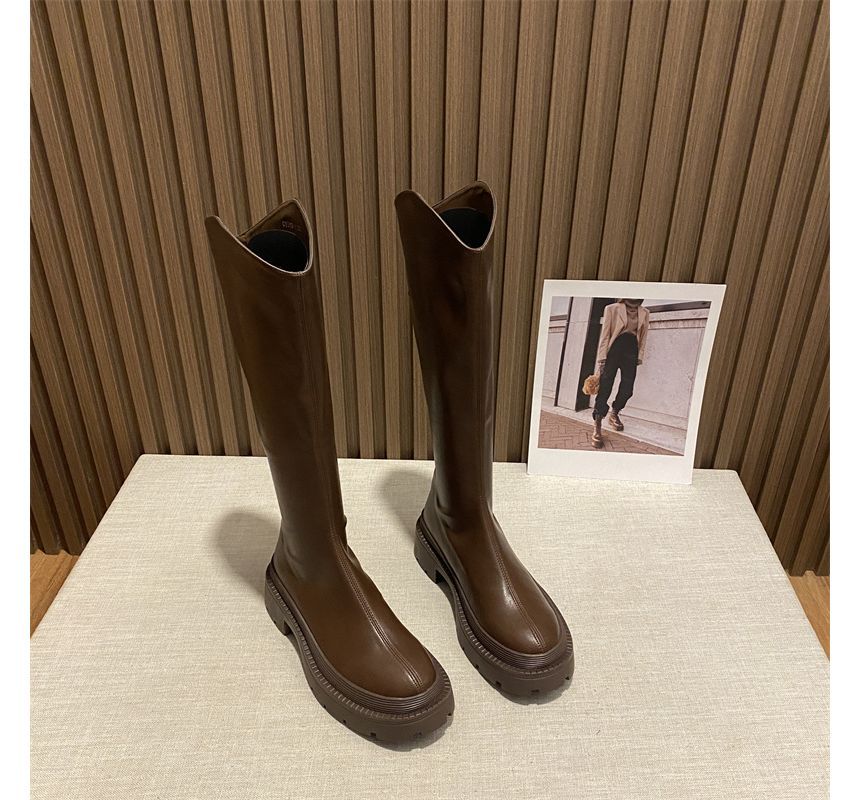 Boots Platform Cowboy Tall