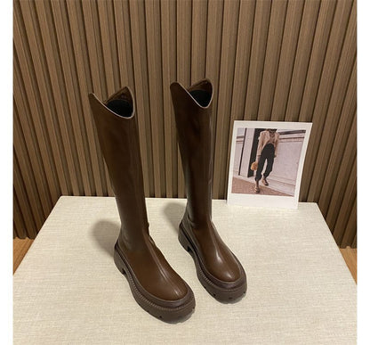 Boots Platform Cowboy Tall