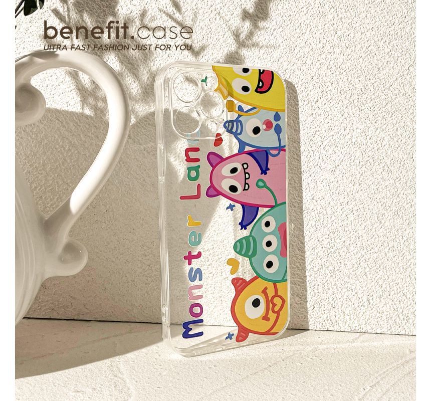 Phone Monster Transparent Case