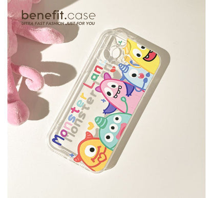Phone Monster Transparent Case