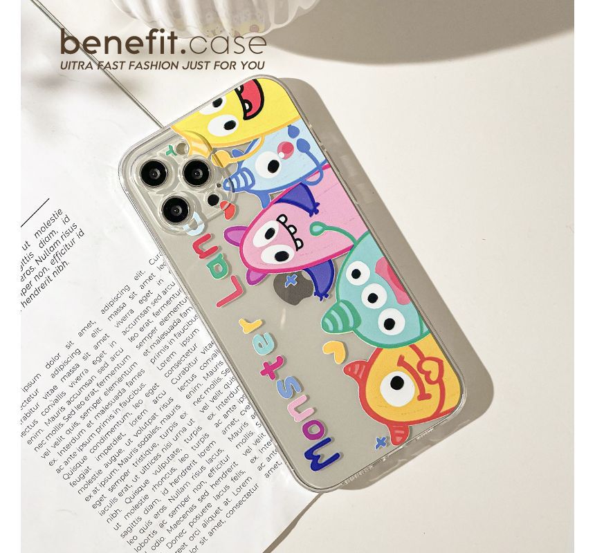 Phone Monster Transparent Case