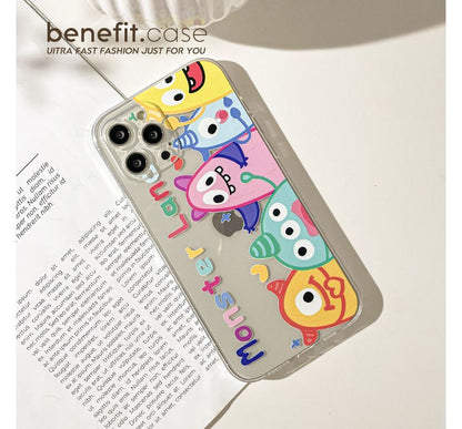 Phone Monster Transparent Case