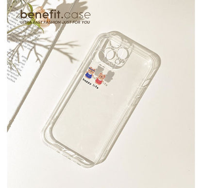 Case Transparent Phone Bear
