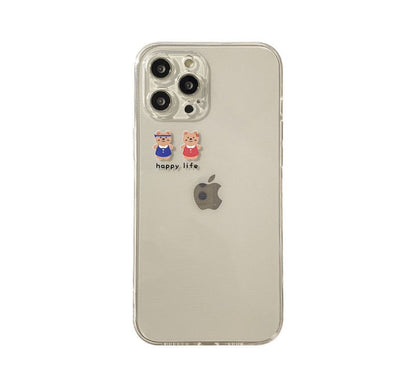 Case Transparent Phone Bear