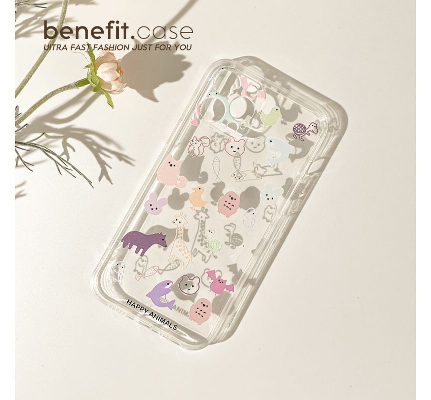 Transparent Animal Phone Case