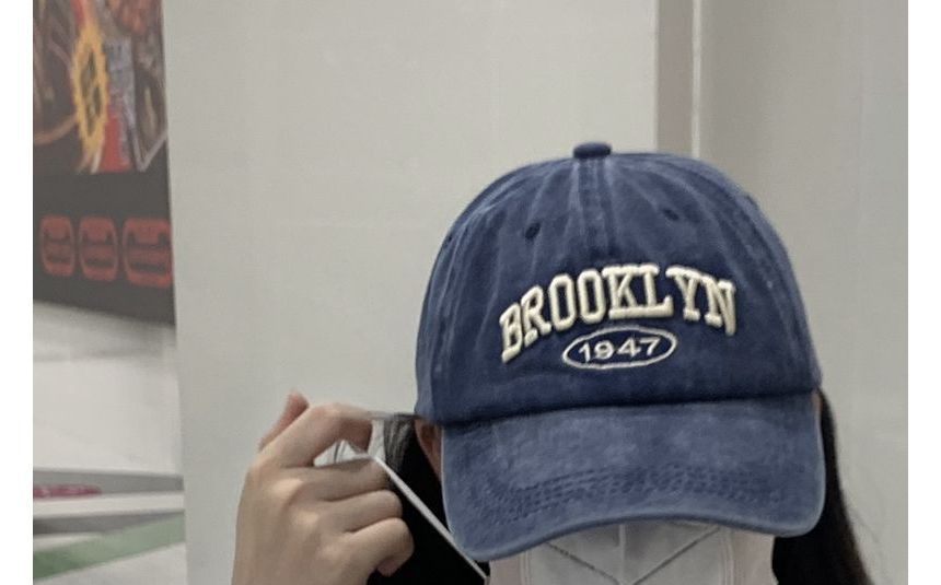 Lettering Baseball Cap