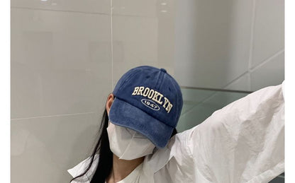 Lettering Baseball Cap