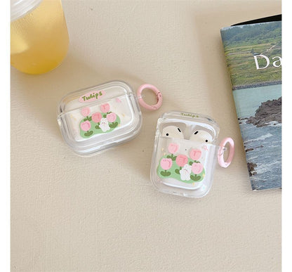 Flower Print AirPods / AirPods Pro Earphone Case Skin