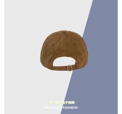 Lettering Baseball Cap Embroidered